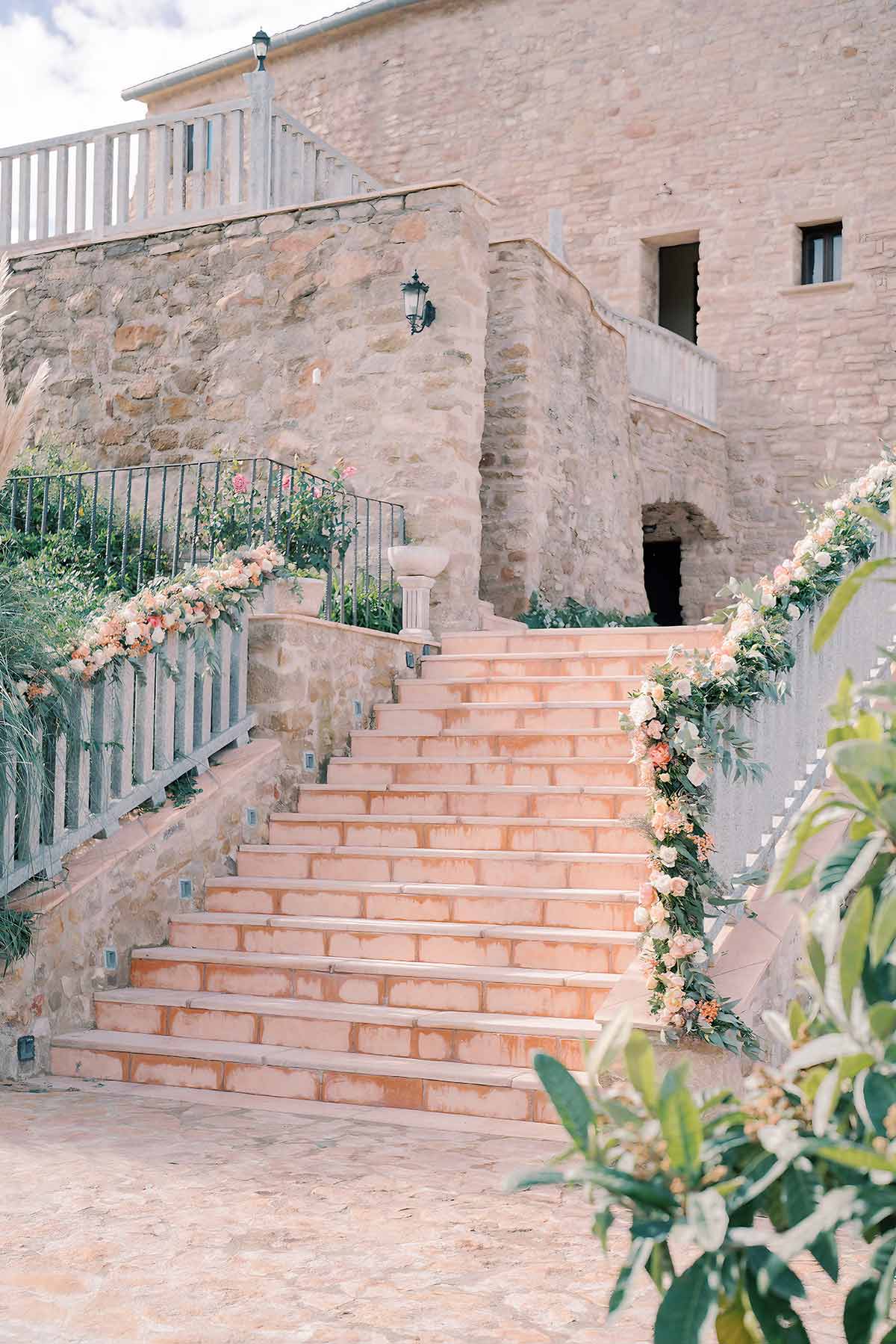 Escalinata del Castillo de Enfesta