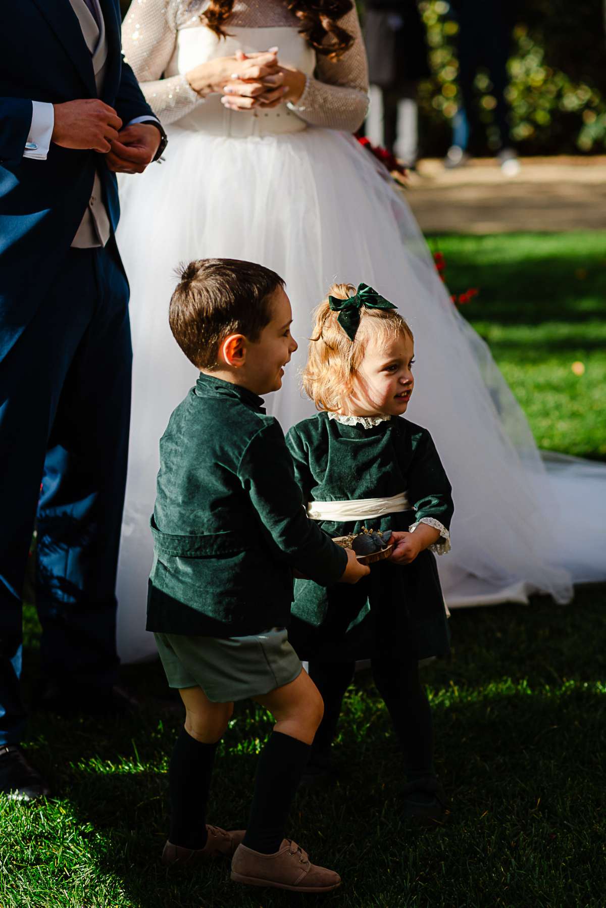 cómo elegir los trajes de los niños de boda