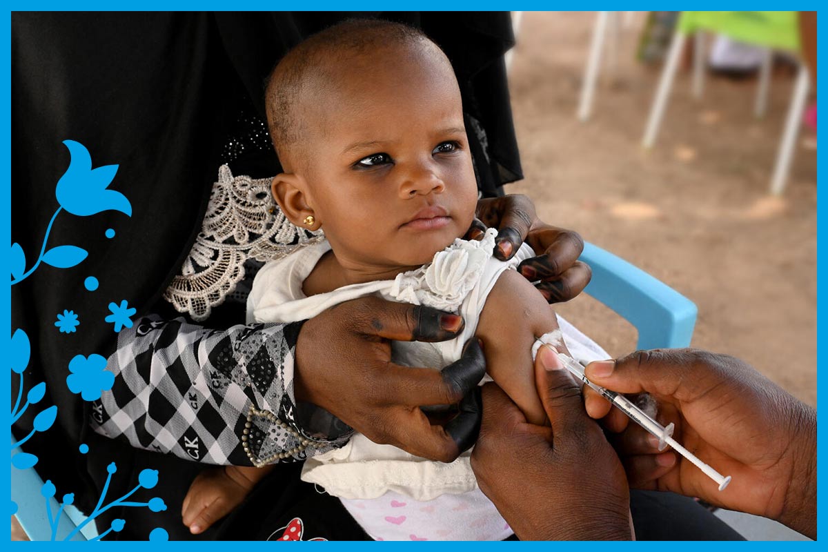 Regalo Azul de UNICEF vacunación