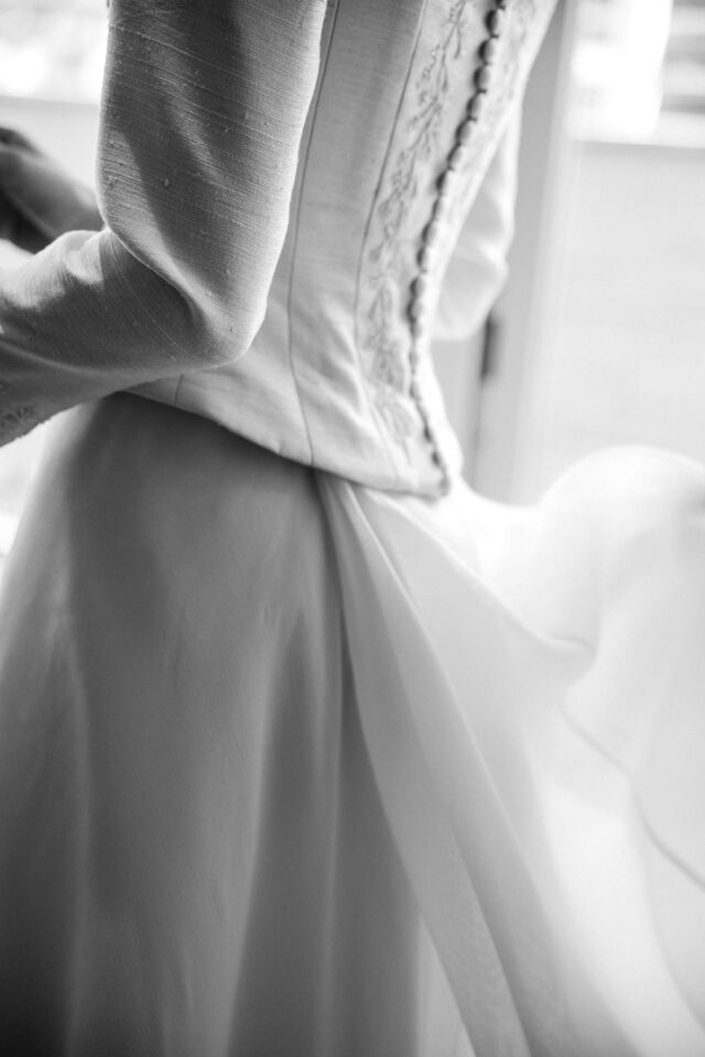 Corpiño vestido novia Navascues