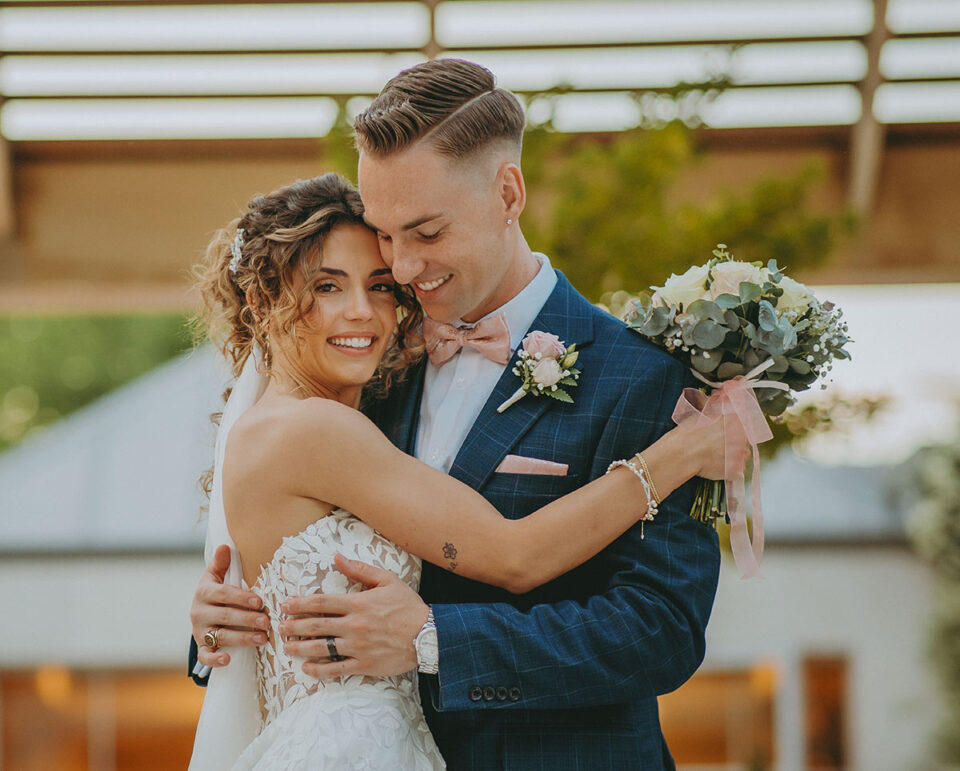 Novios en Villa Laureana