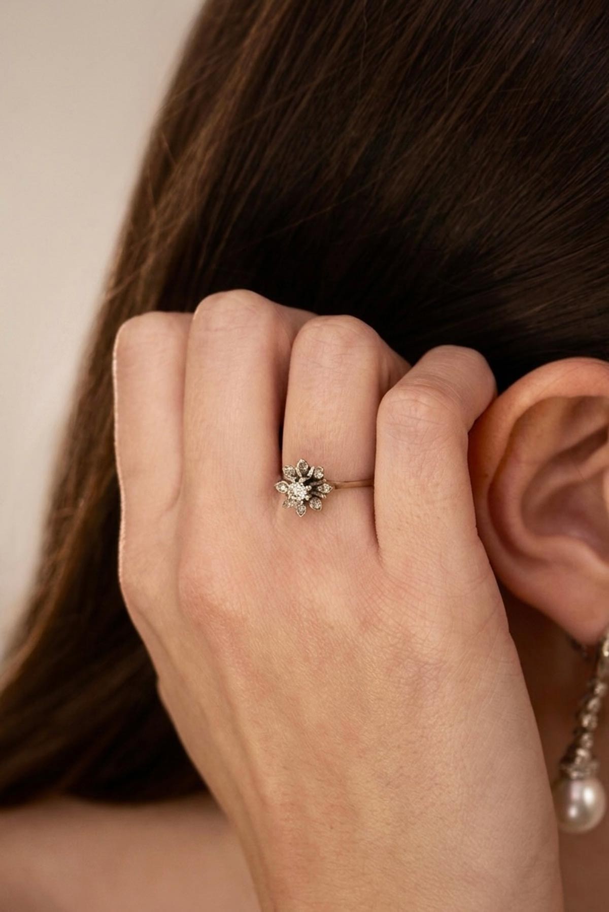 Anillo vintage para novias