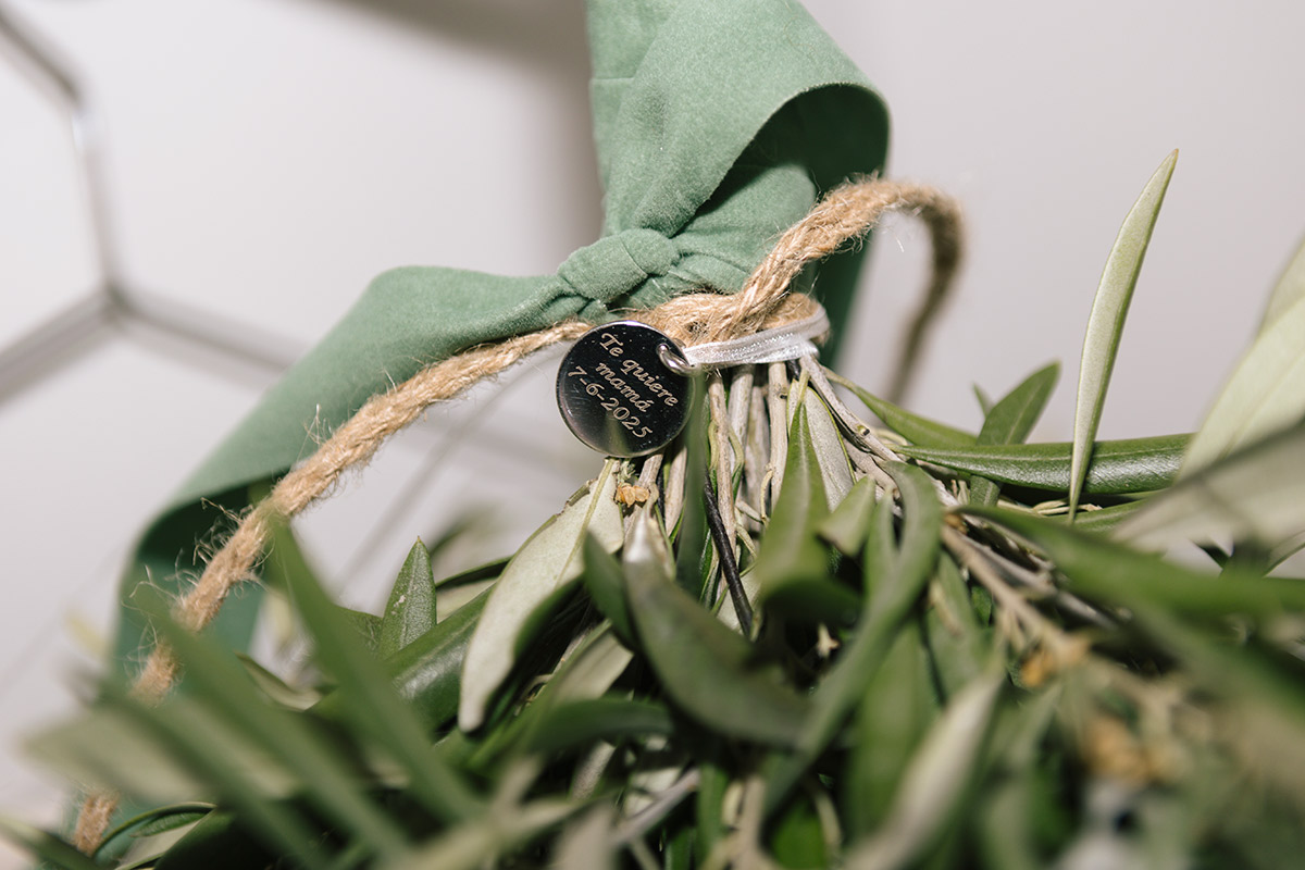 Cadena ramo de novia