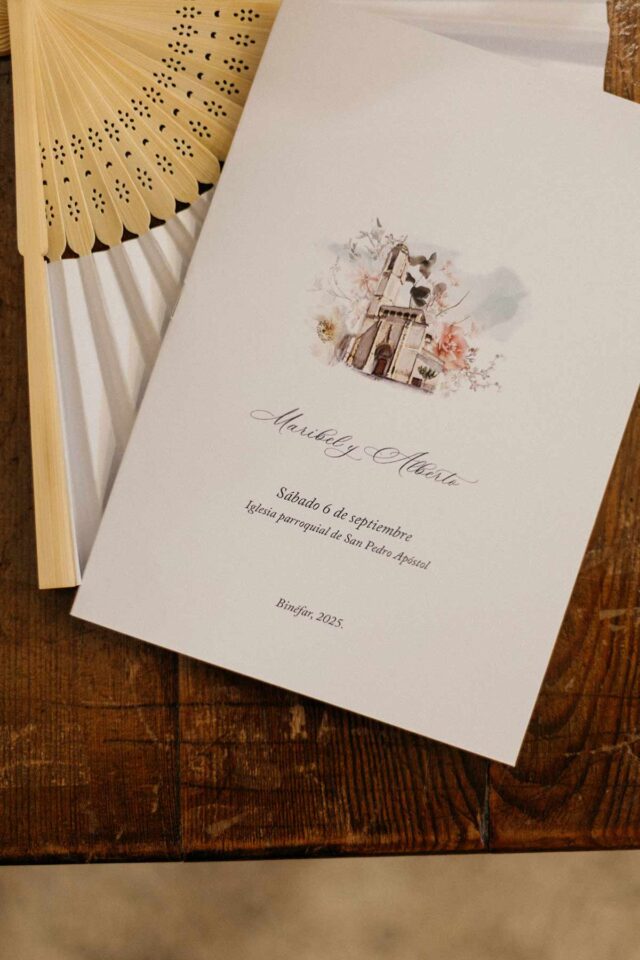 Invitaciones de boda, misal de boda