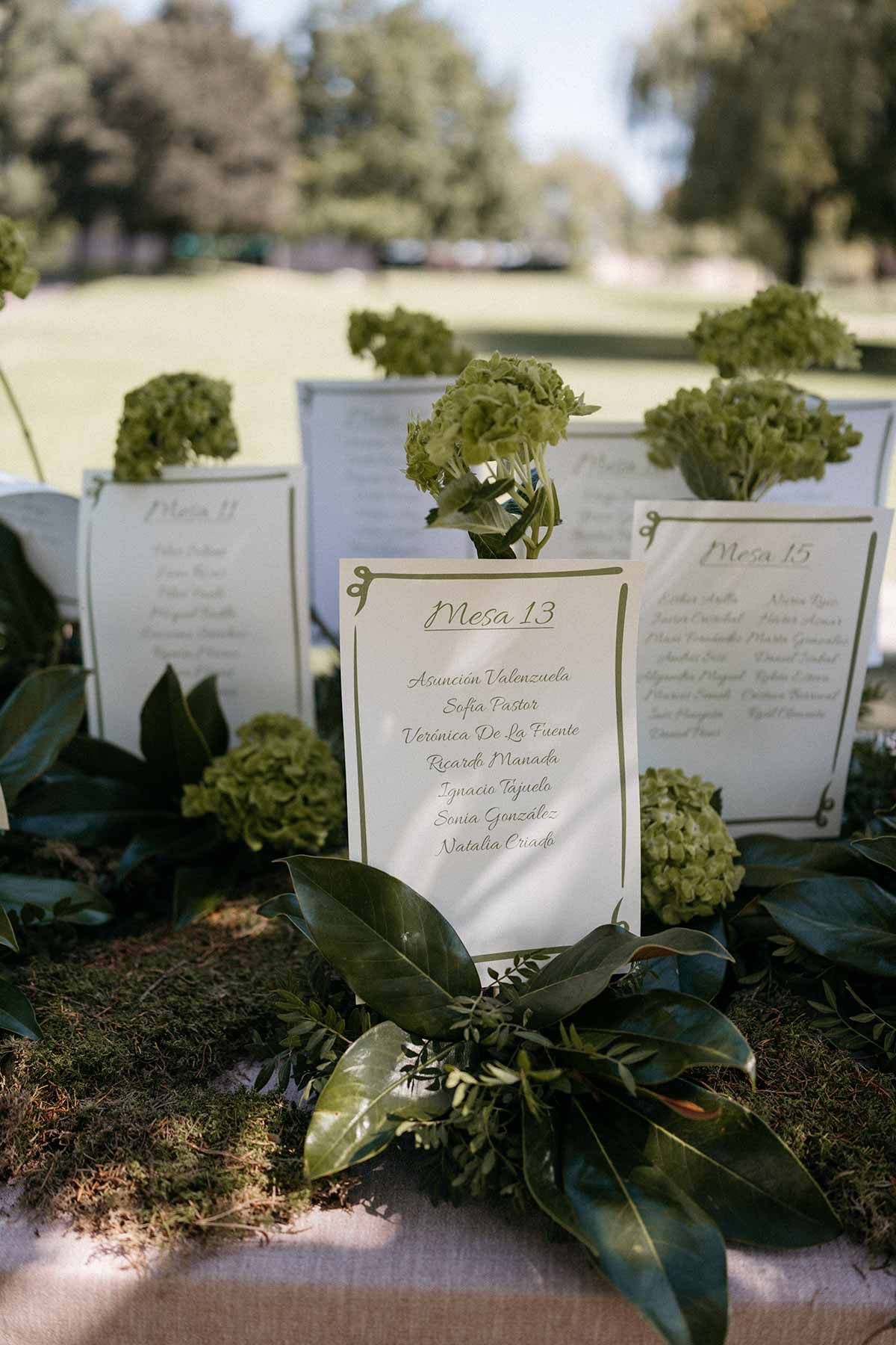 Seating plan