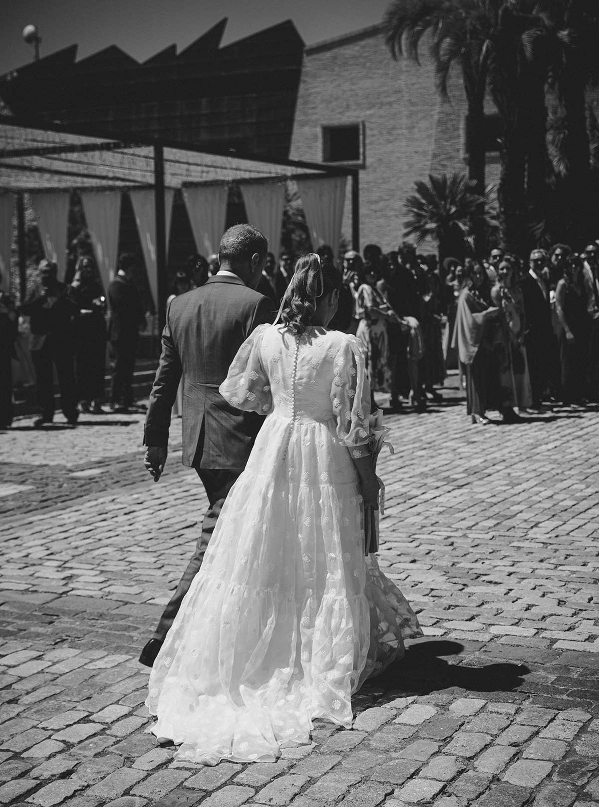 Salida de los novios