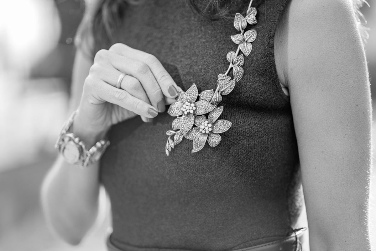 Broche para madrina