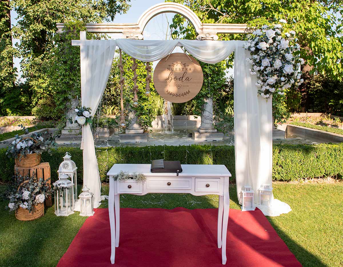Arco ceremonia boda