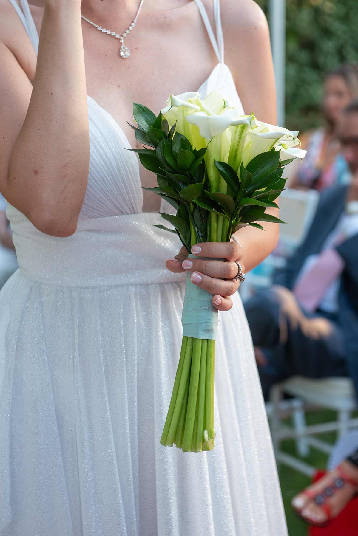 Ramo de novias de calas