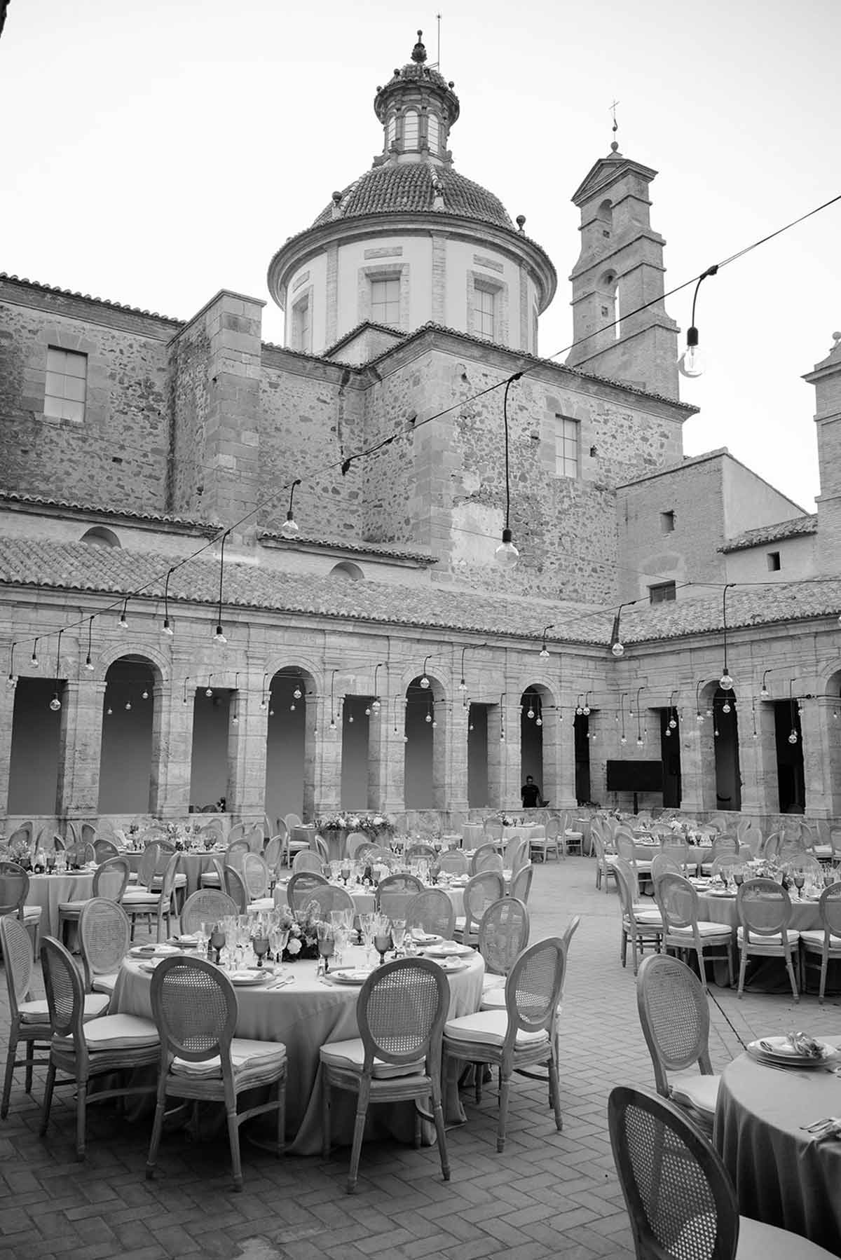 Espacio banquete de bodas