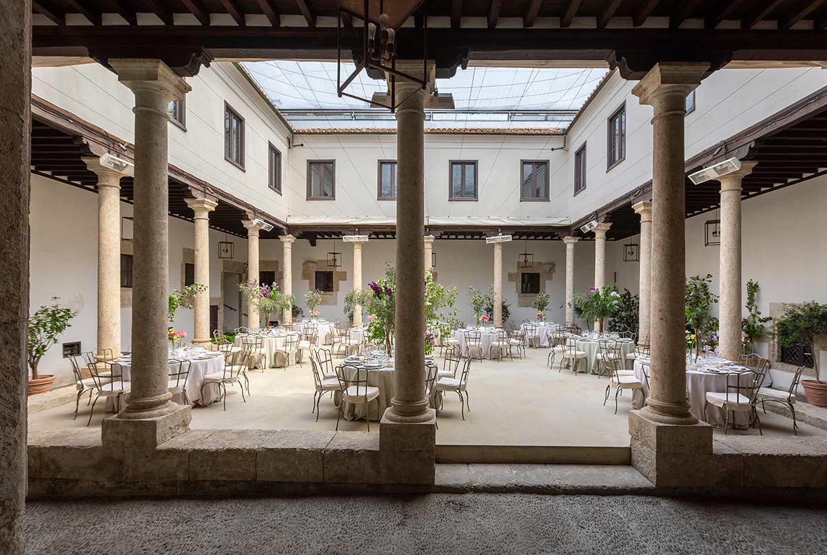 Palacio de Montarco claustro