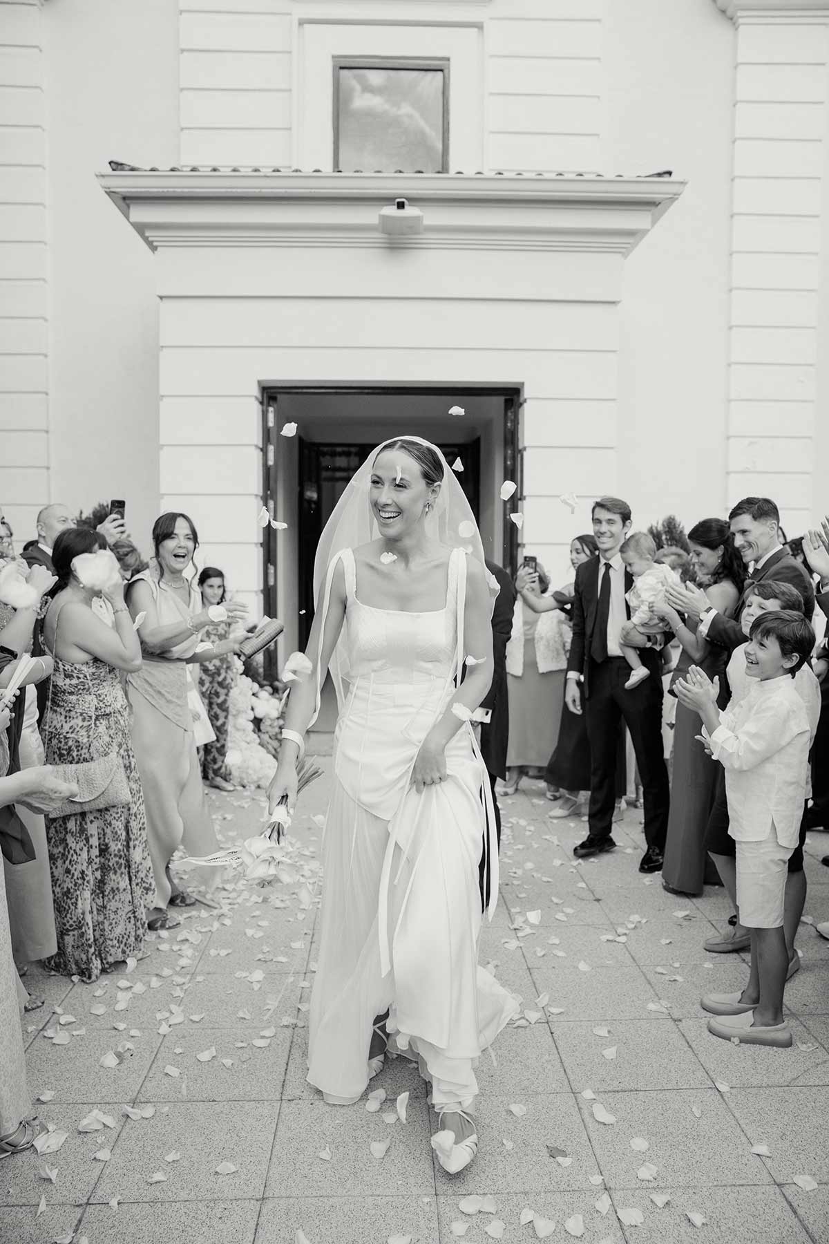 Salida de la novia