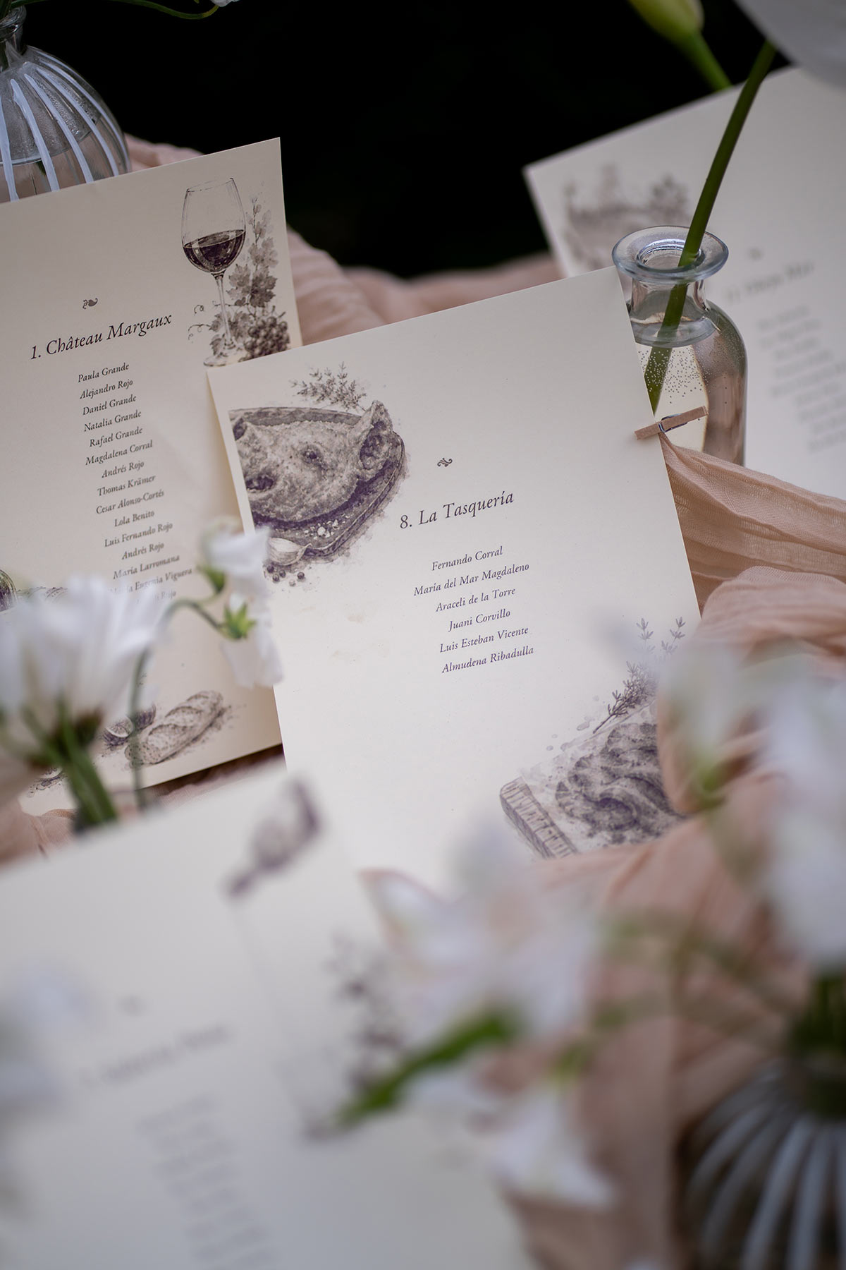 Minuta de boda