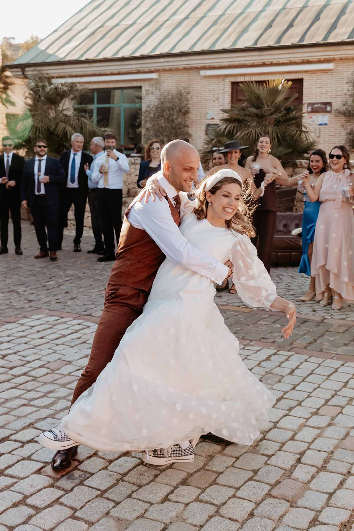 Converse boda Baile nupcial