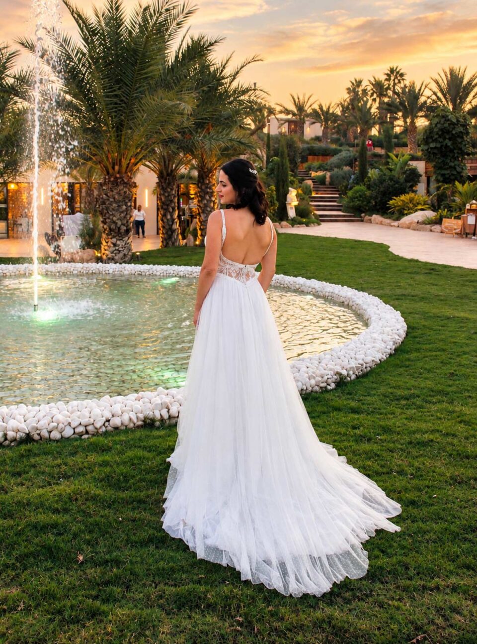 Novia en Cova Romero