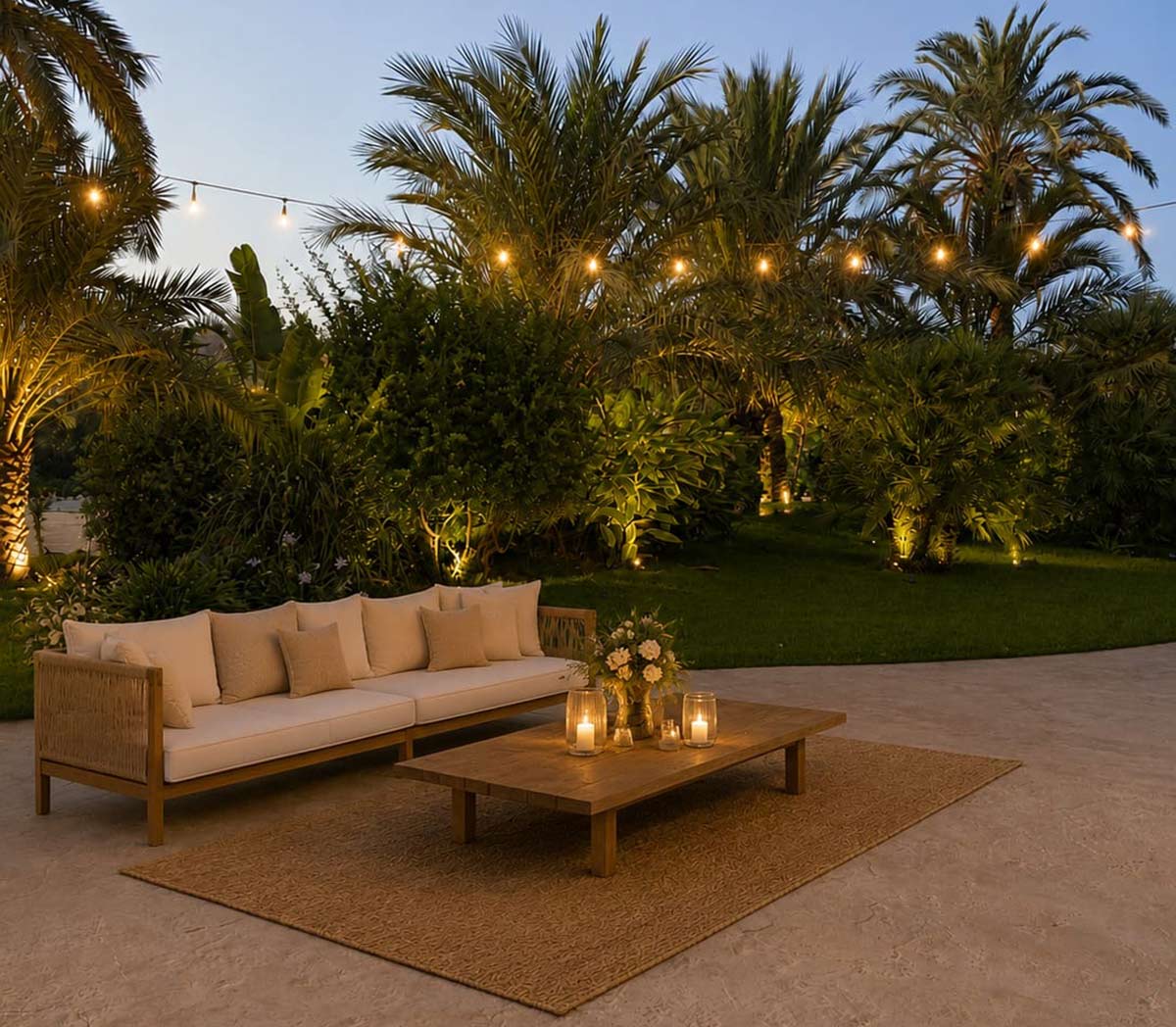 Cova Romero zona chill out