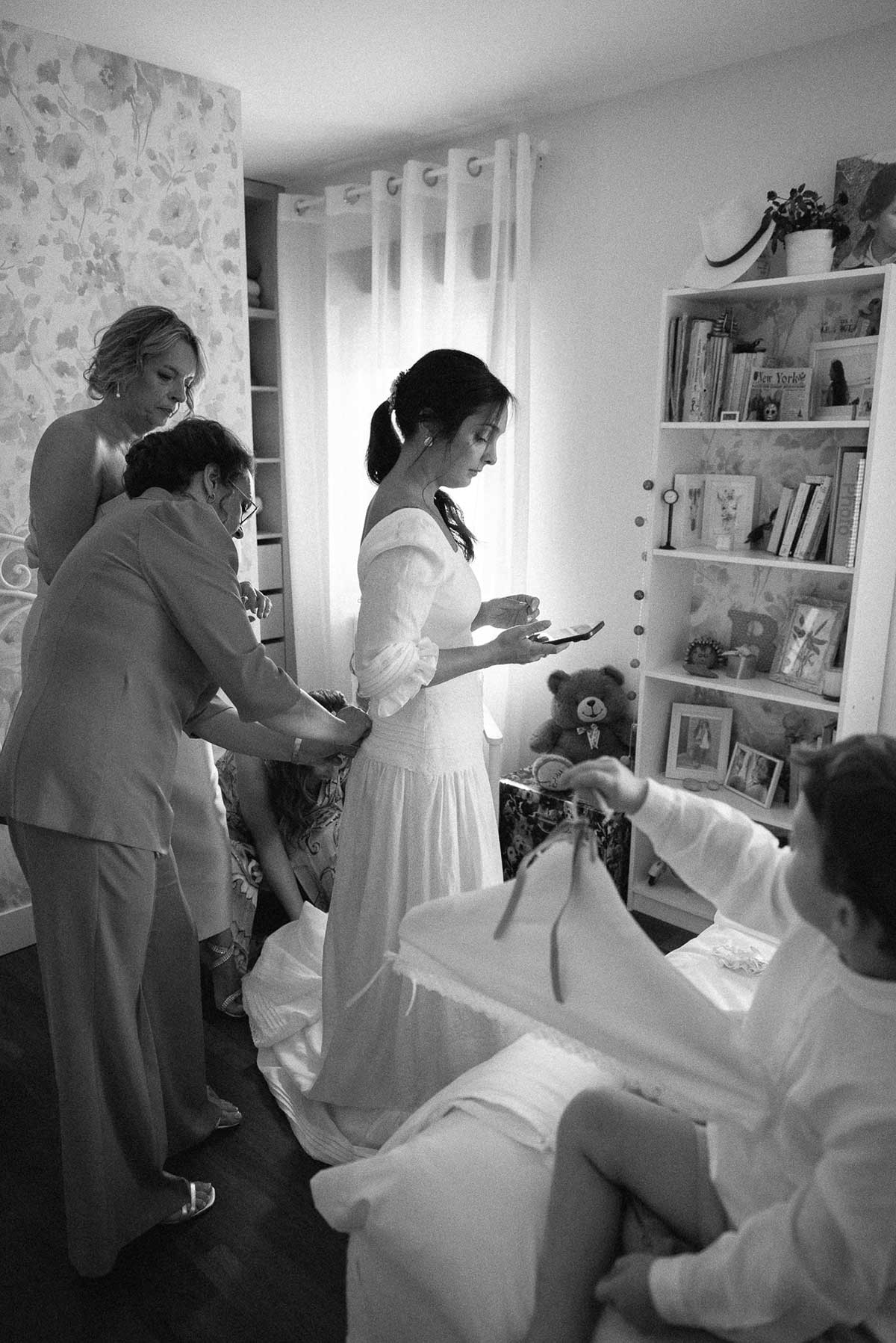 Preparativos novia