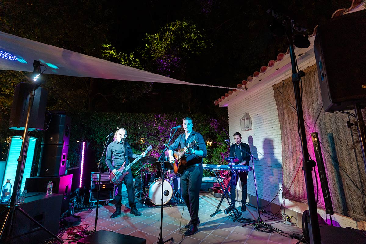 Música em vivo boda Villa Laureana